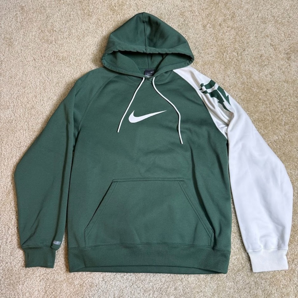 Y2K Nike Kobe Bryant Pullover M Hoodie Sweatshirt Center Logo Colorblock Swoosh